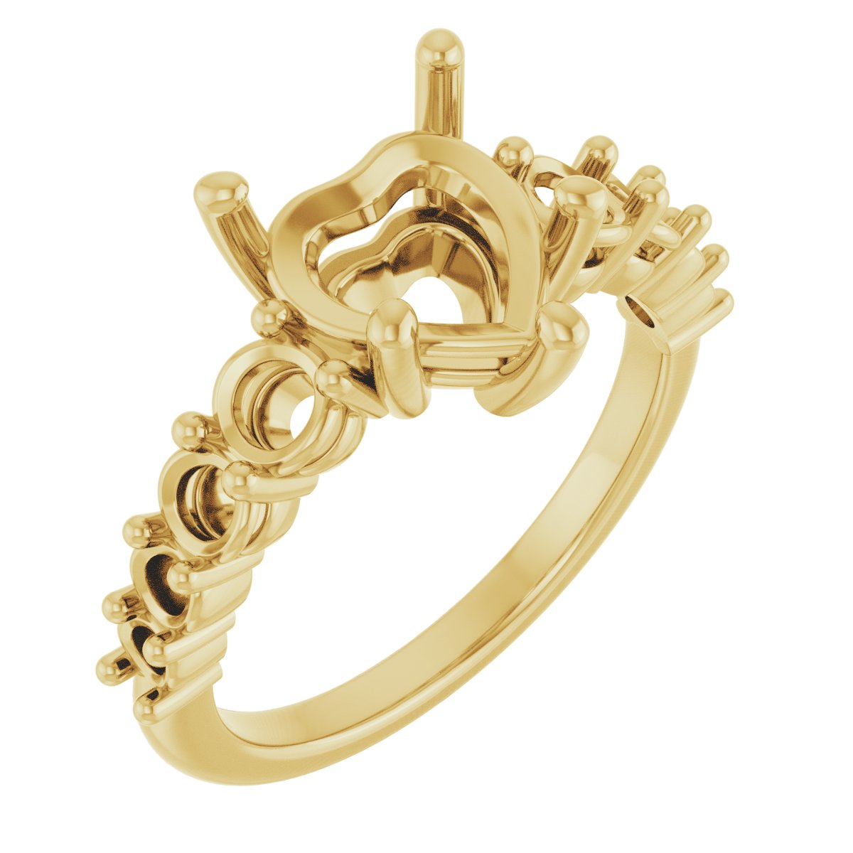 Accented Engagement Ring or Band
