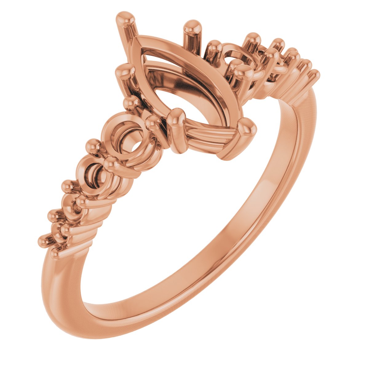 Accented Engagement Ring or Band