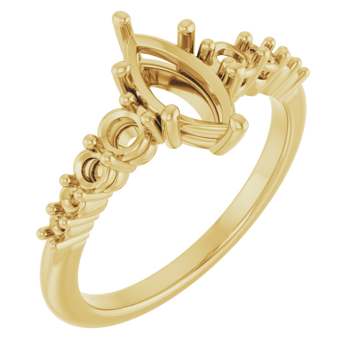 Accented Engagement Ring or Band