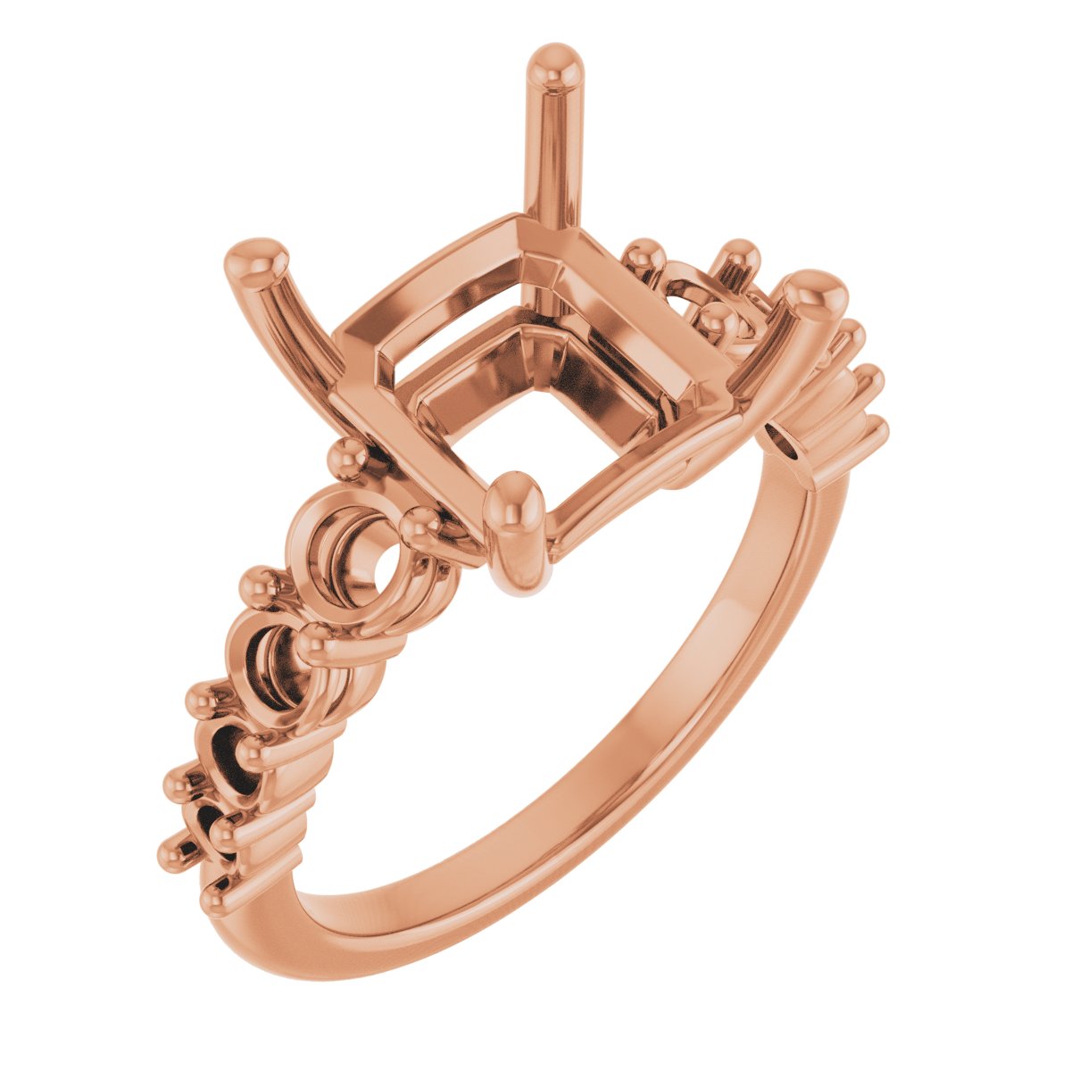 Accented Engagement Ring or Band