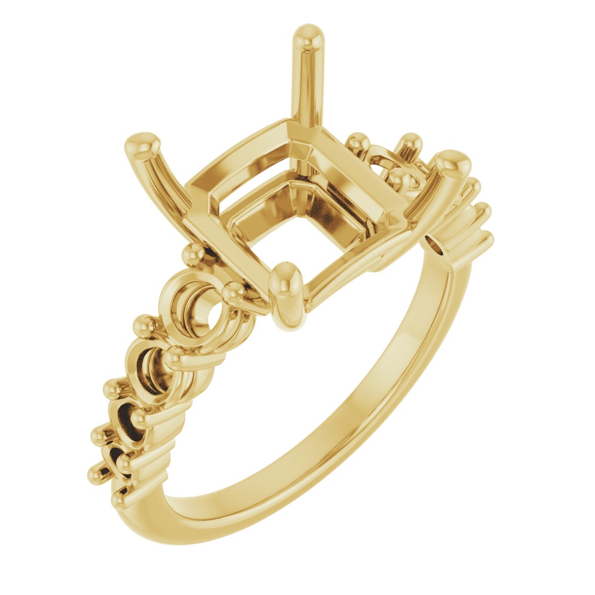 Accented Engagement Ring or Band
