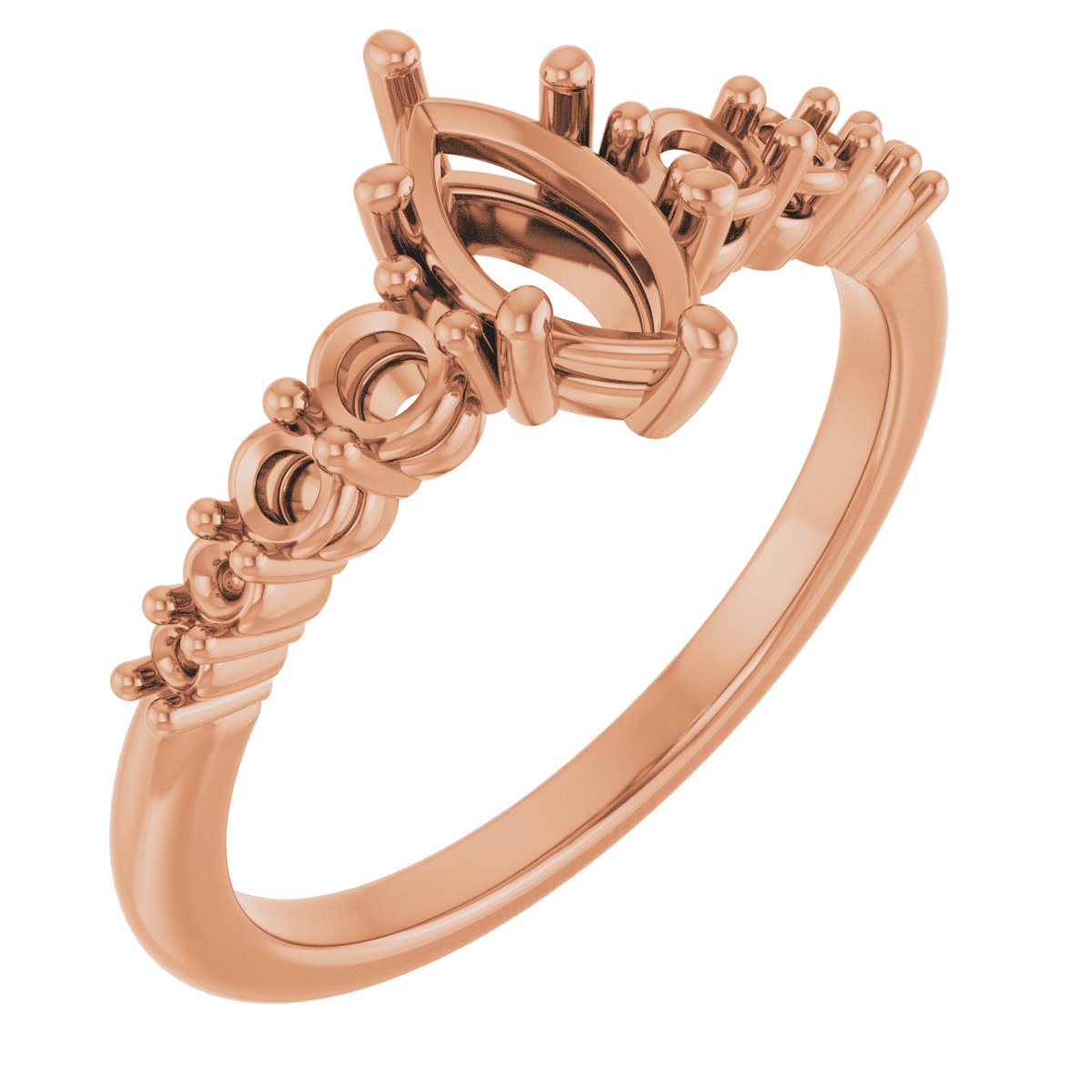 Accented Engagement Ring or Band
