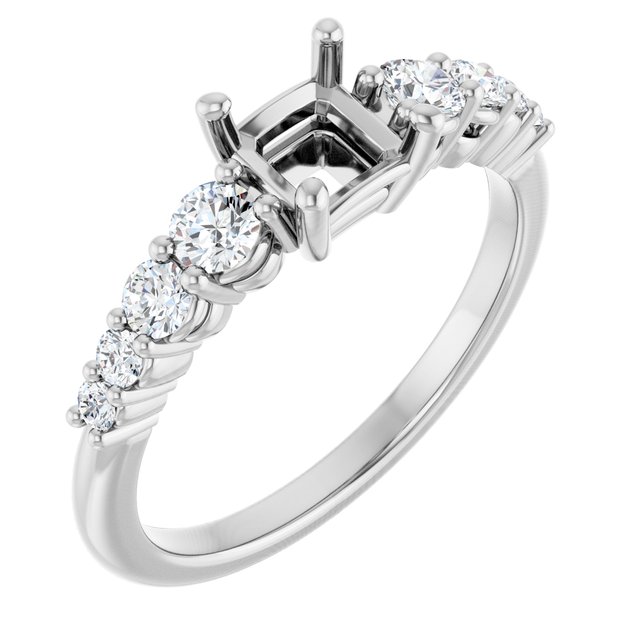 14k White Gold