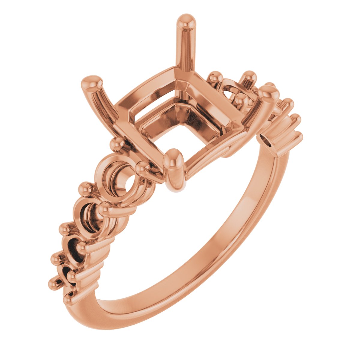 Accented Engagement Ring or Band