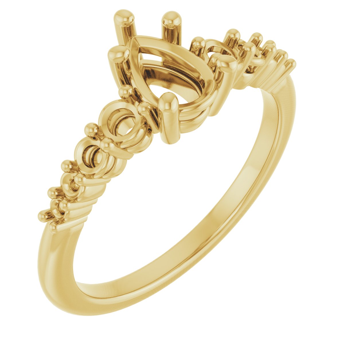 Accented Engagement Ring or Band
