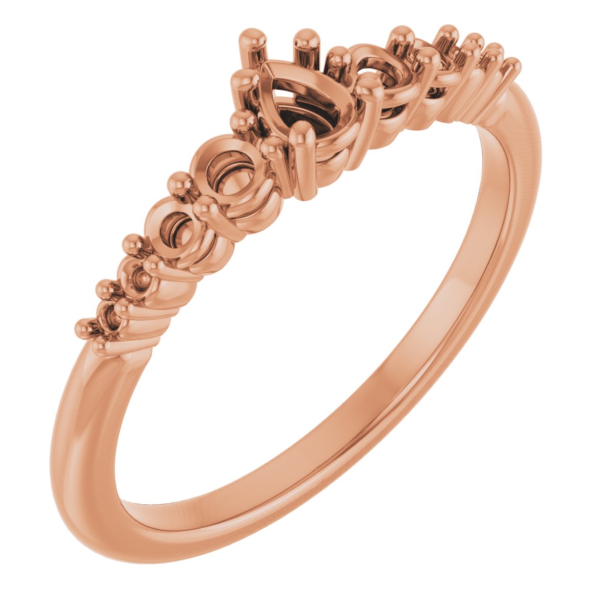 Accented Engagement Ring or Band