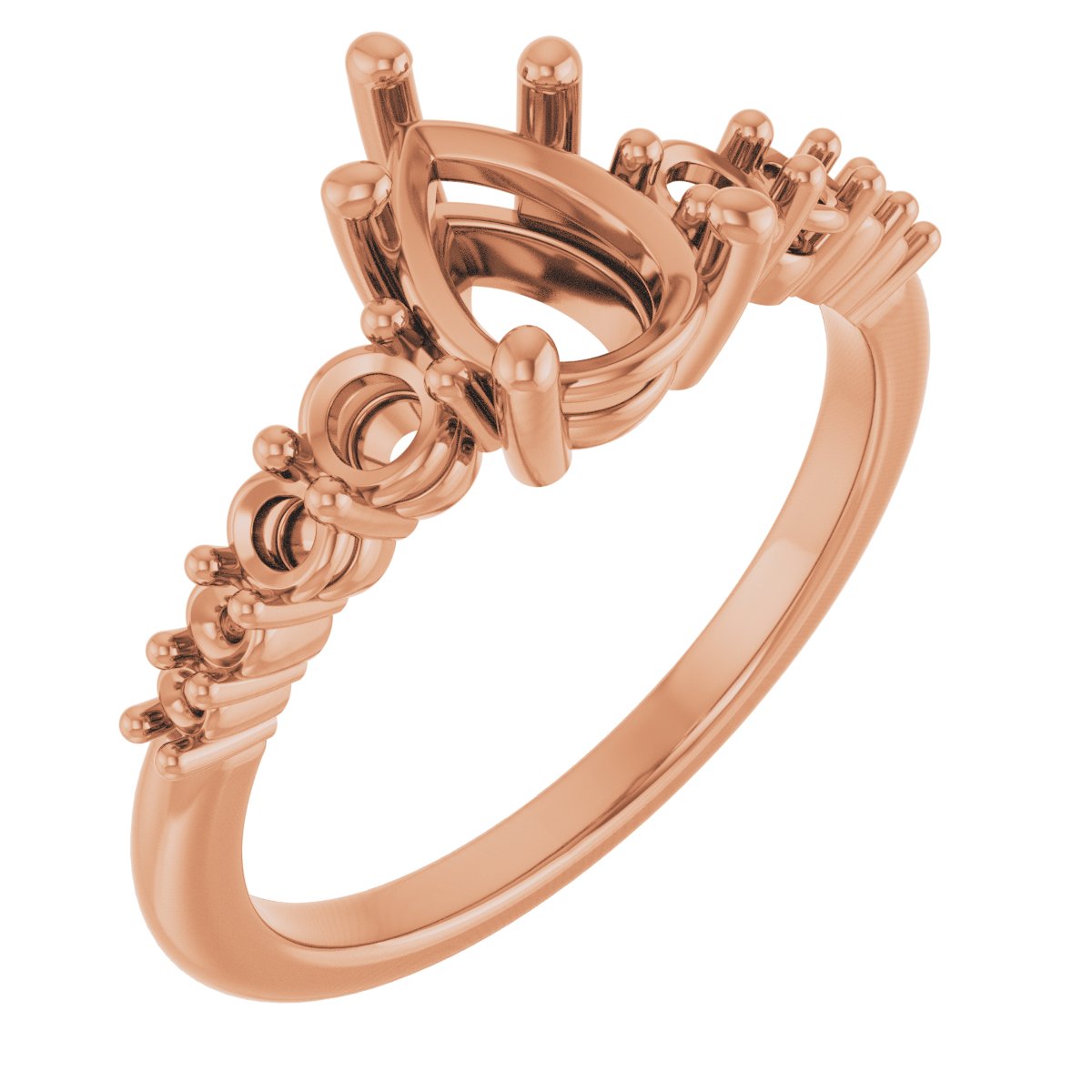 Accented Engagement Ring or Band