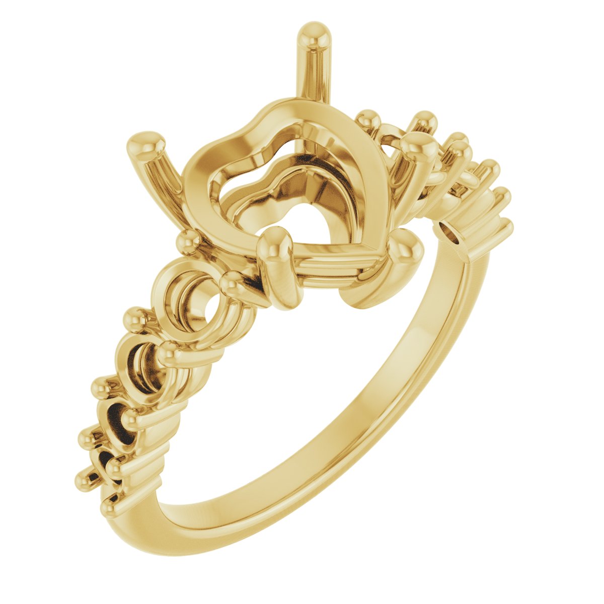Accented Engagement Ring or Band
