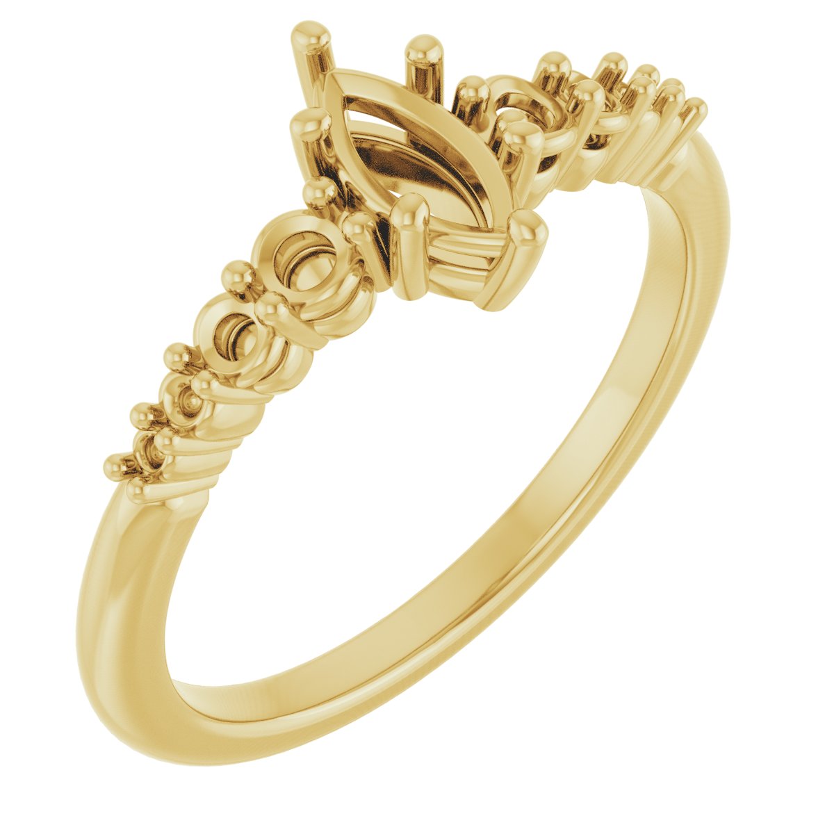 Accented Engagement Ring or Band