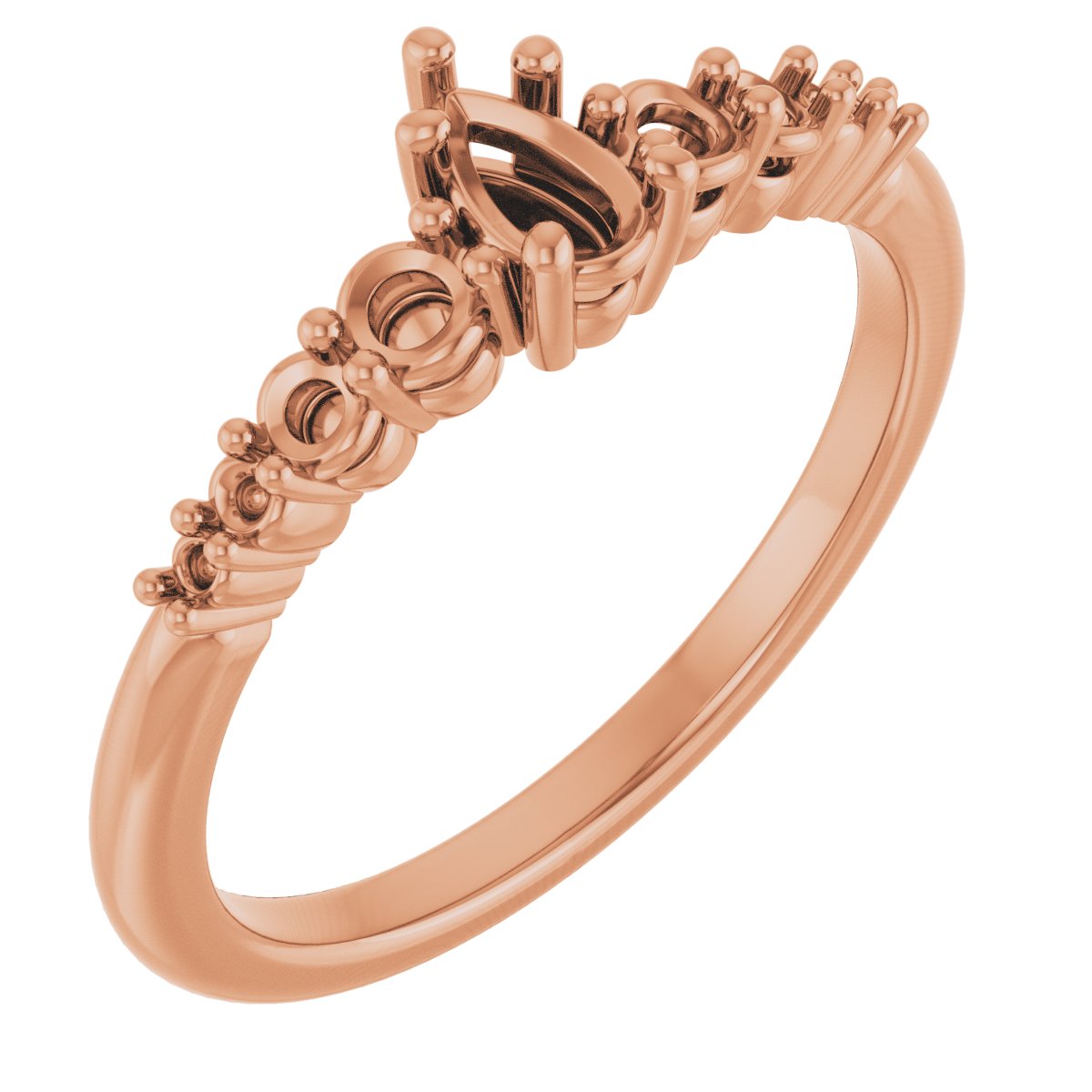 Accented Engagement Ring or Band