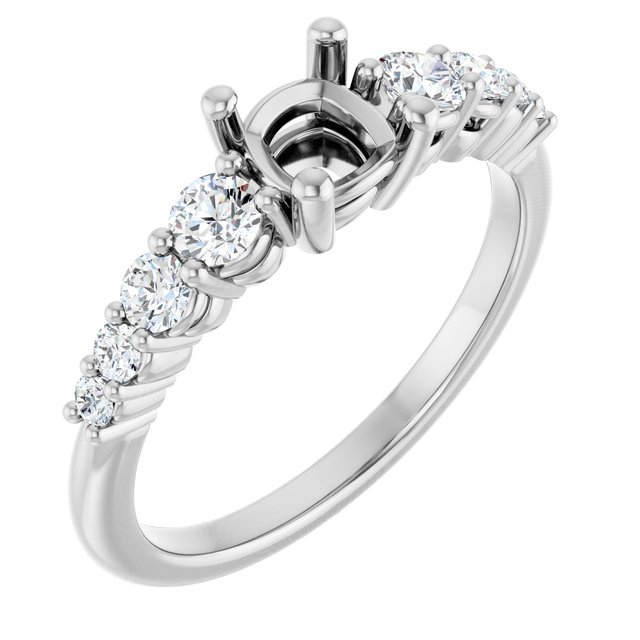 14k White Gold
