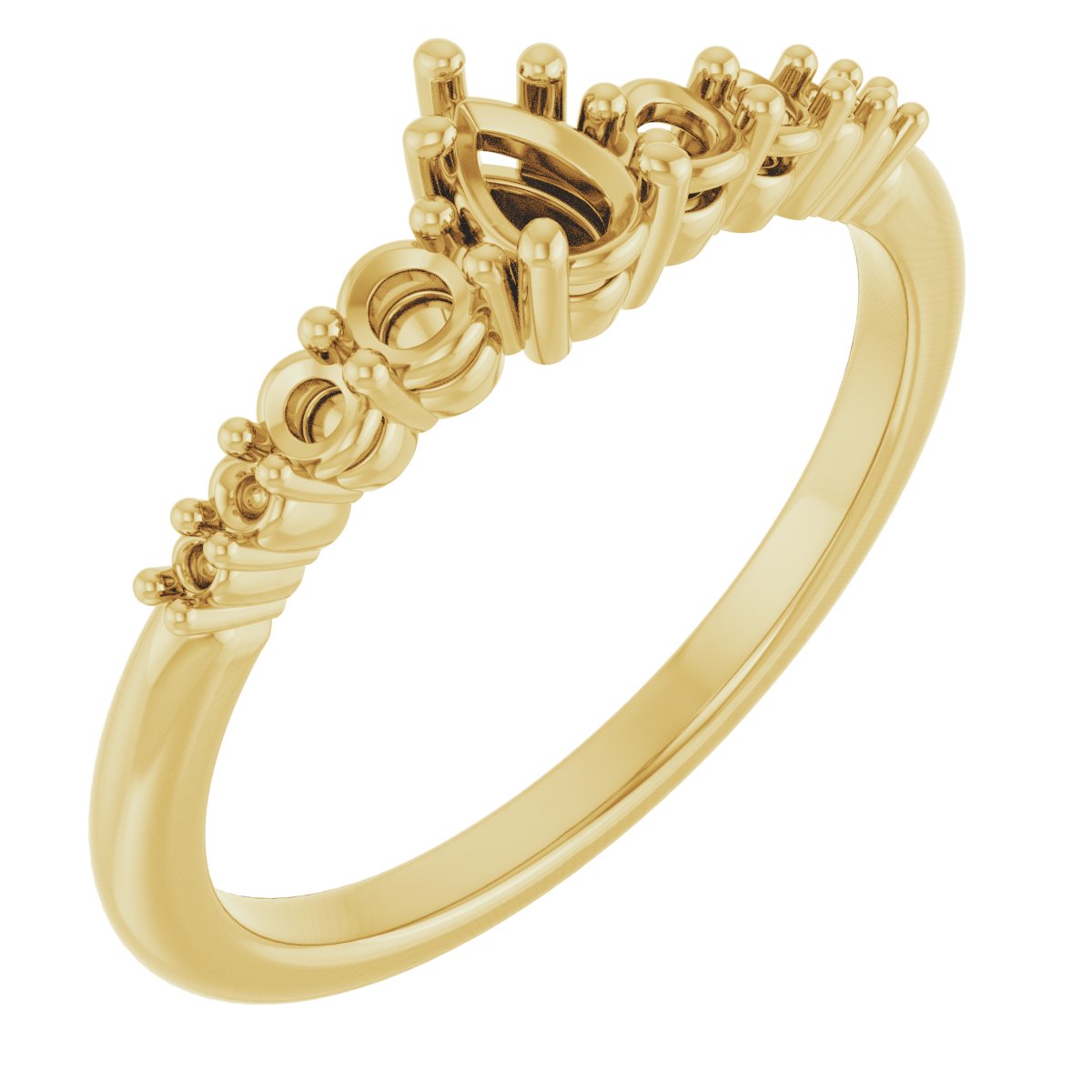 Accented Engagement Ring or Band