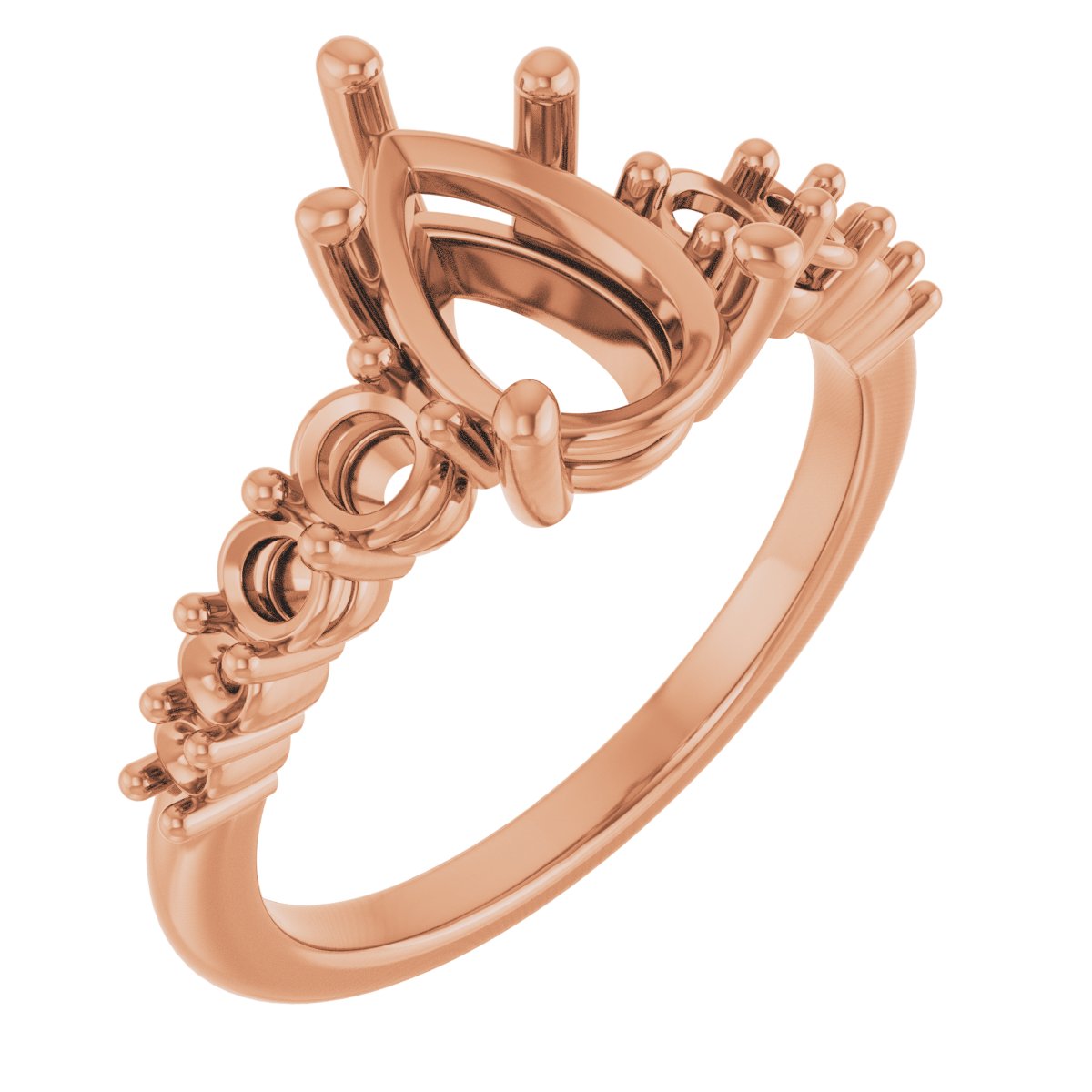 Accented Engagement Ring or Band