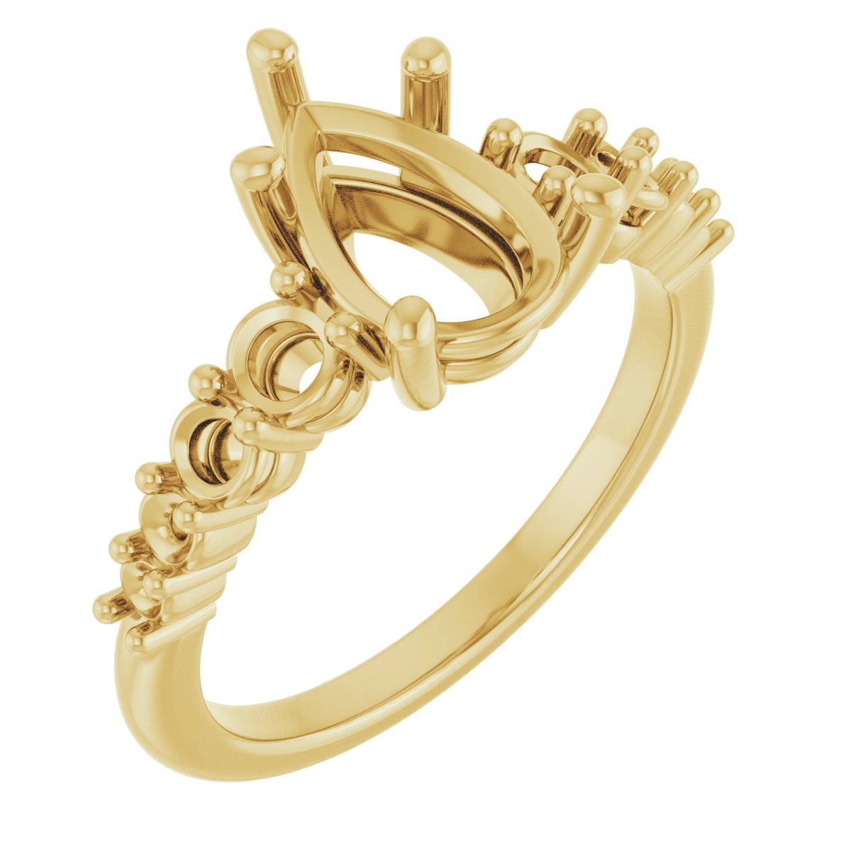 Accented Engagement Ring or Band