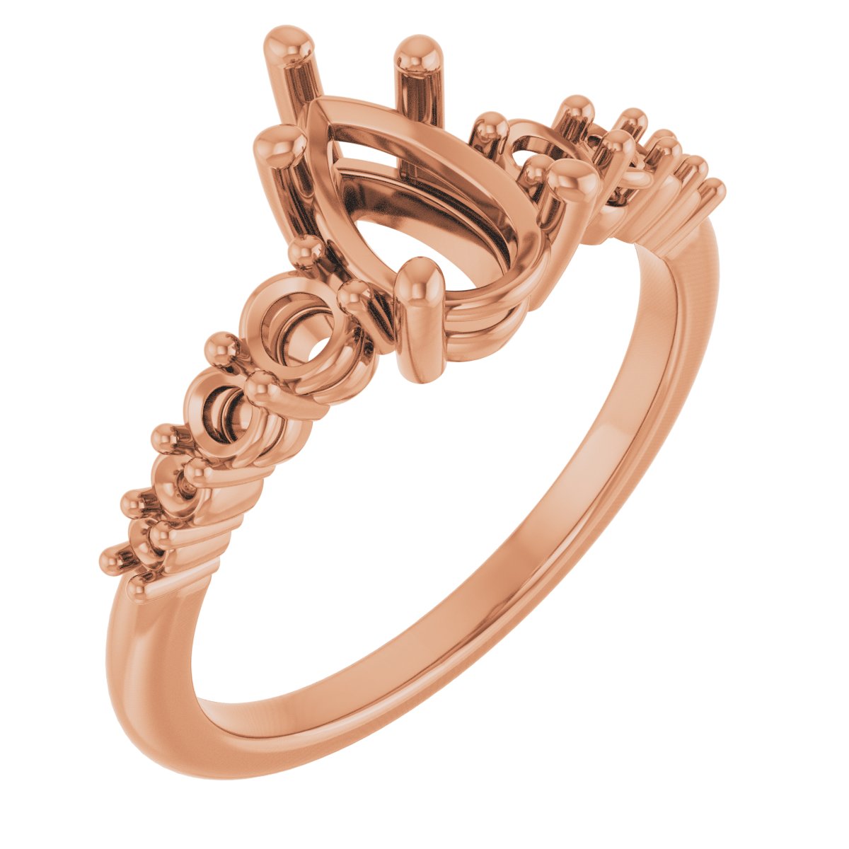 Accented Engagement Ring or Band