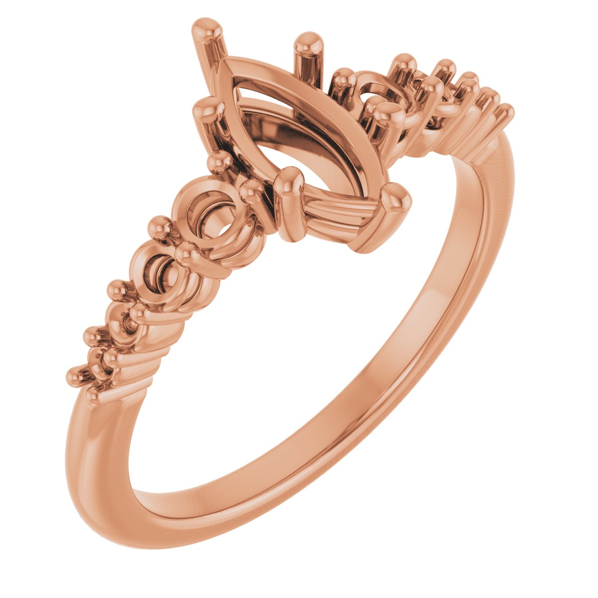Accented Engagement Ring or Band