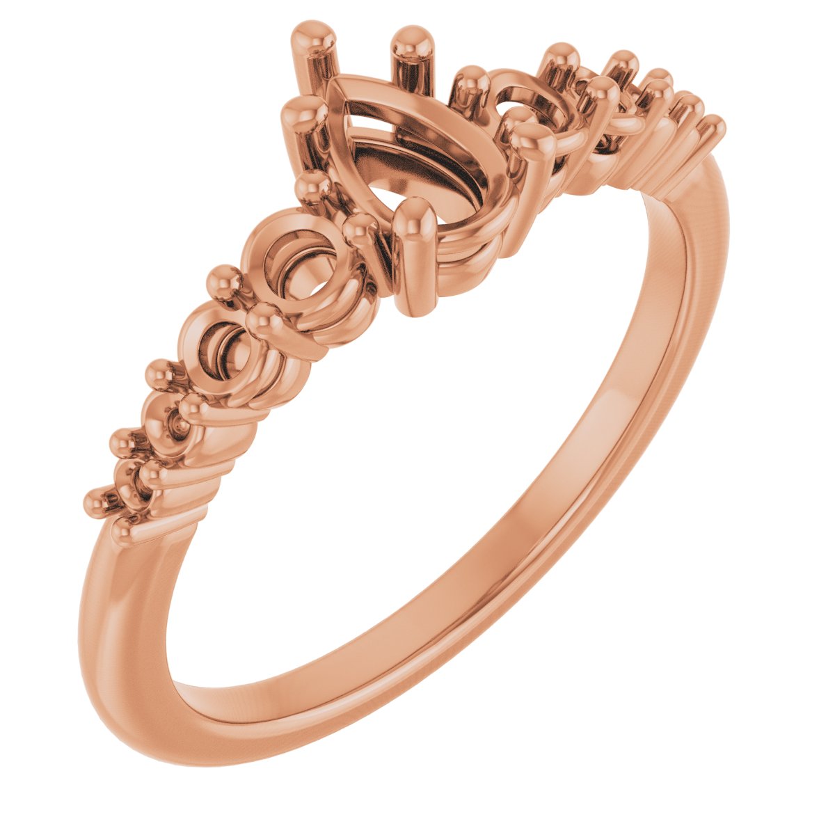 Accented Engagement Ring or Band