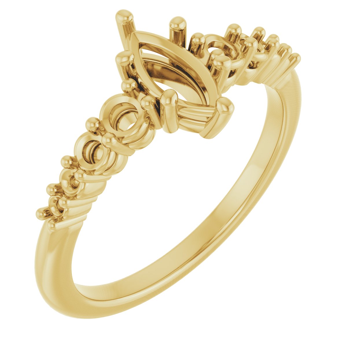 Accented Engagement Ring or Band