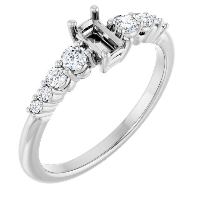14k White Gold