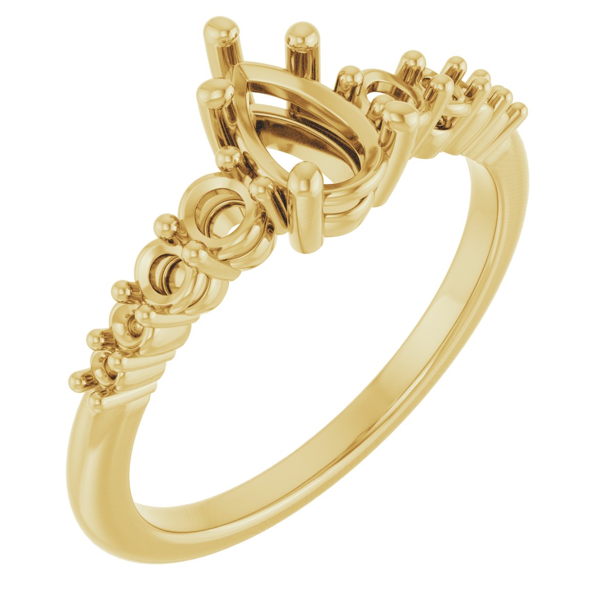 Accented Engagement Ring or Band