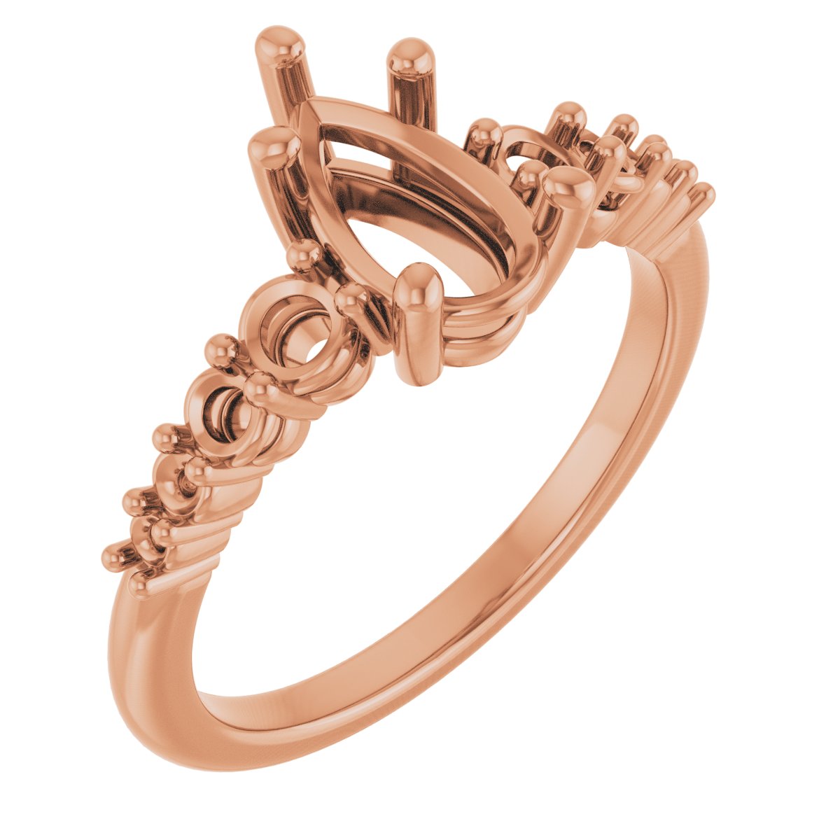 Accented Engagement Ring or Band