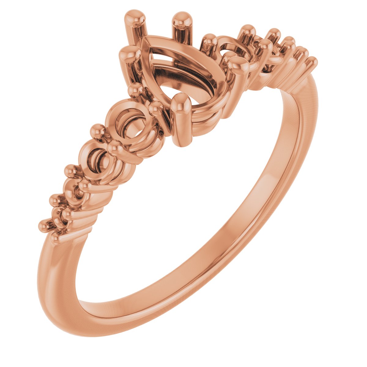 Accented Engagement Ring or Band