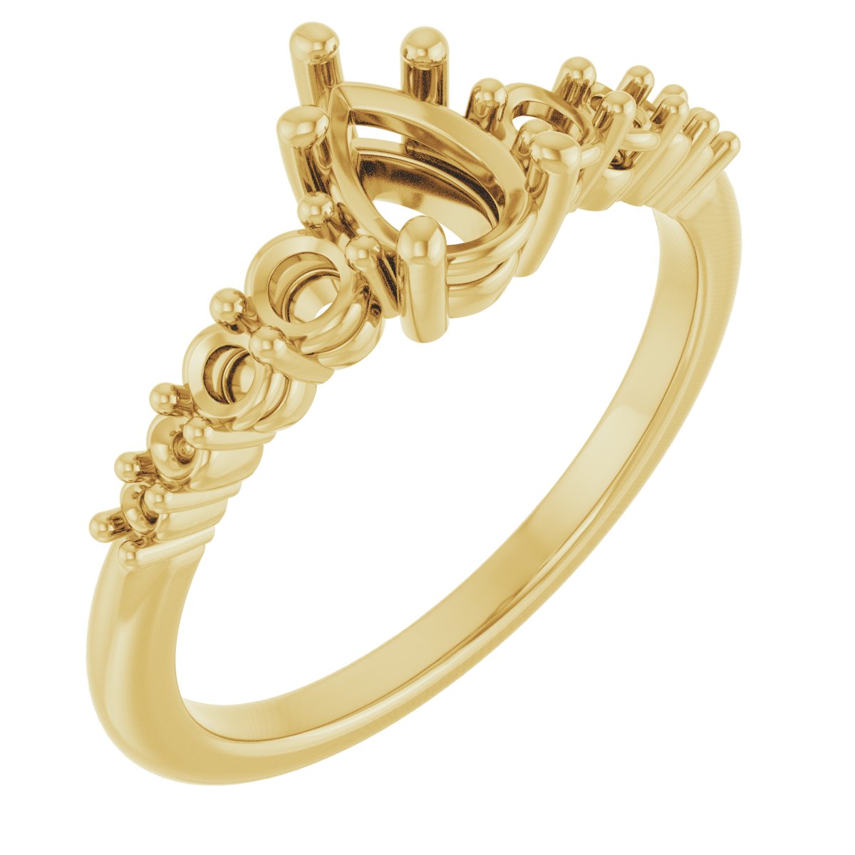 Accented Engagement Ring or Band