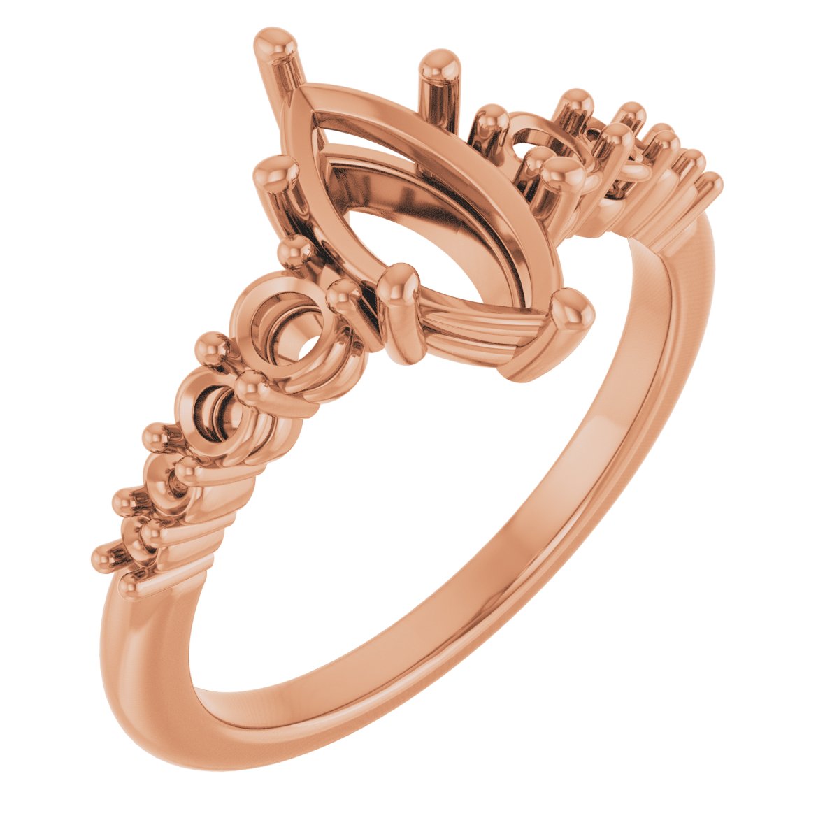 Accented Engagement Ring or Band