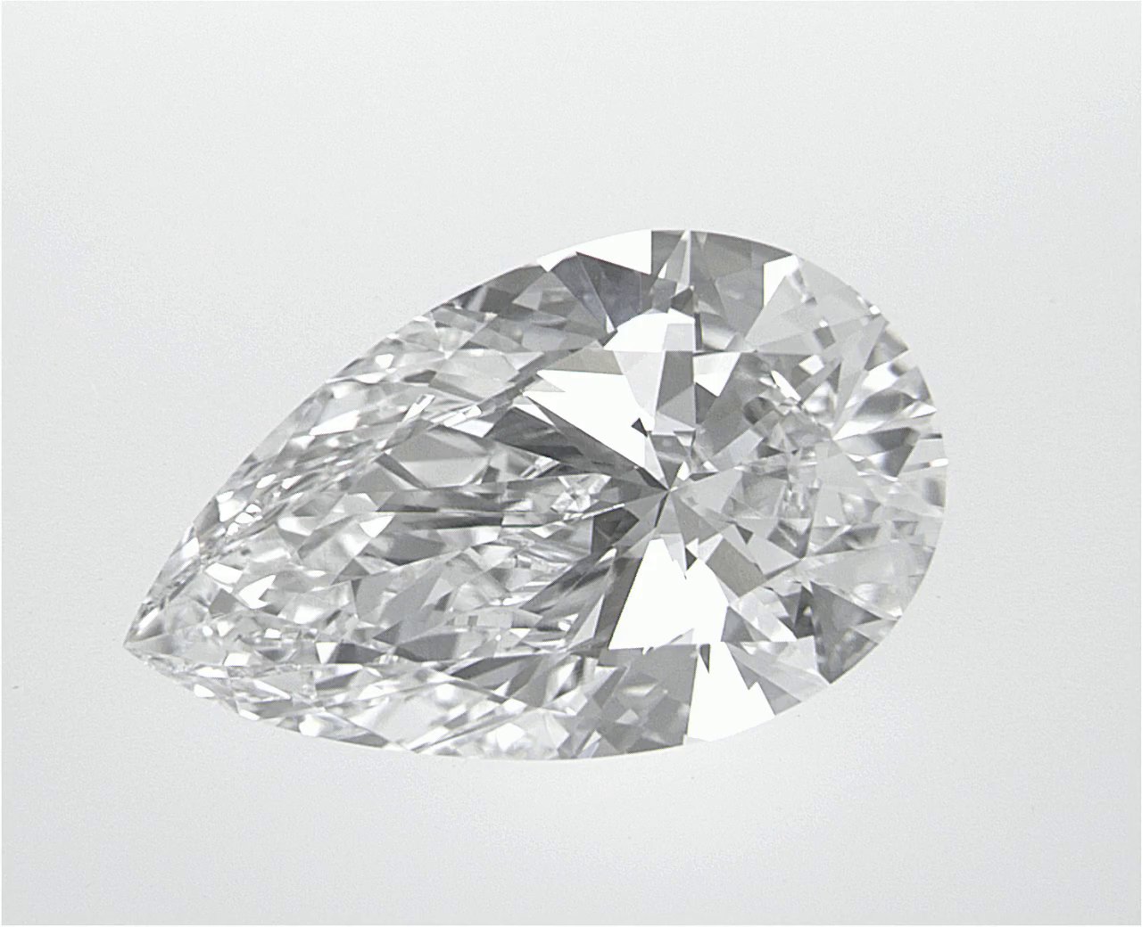 2.94 CT Pear Lab-Grown Diamond Surrey Vancouver Canada Langley Burnaby Richmond