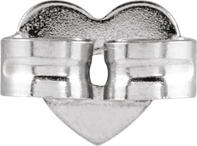 4.7 mm OD Heart Friction Earring Back