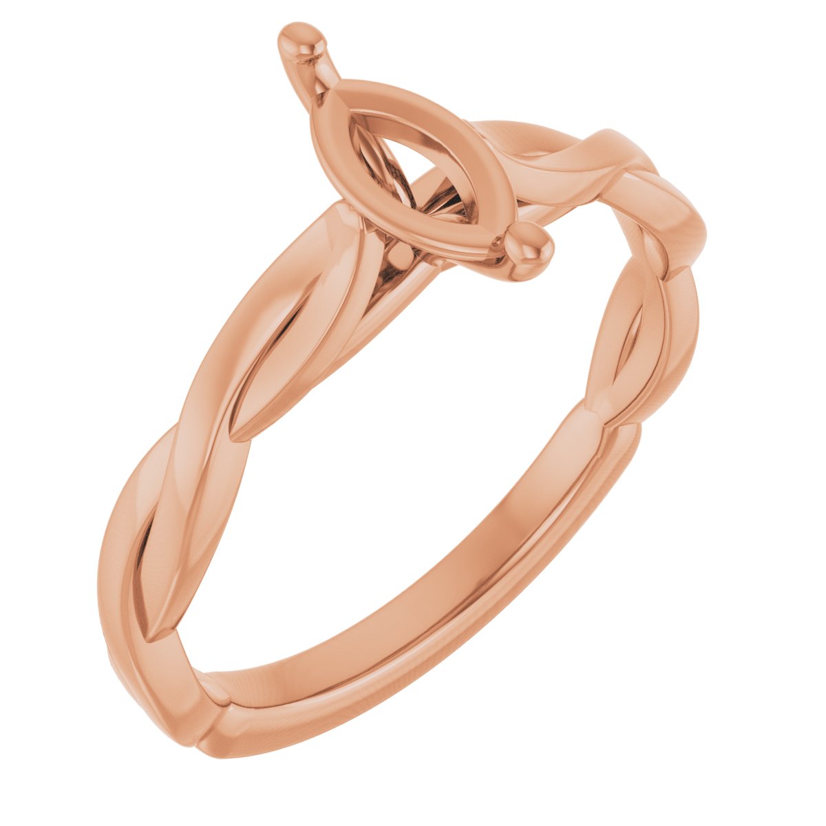 Infinity-Inspired Engagement Ring