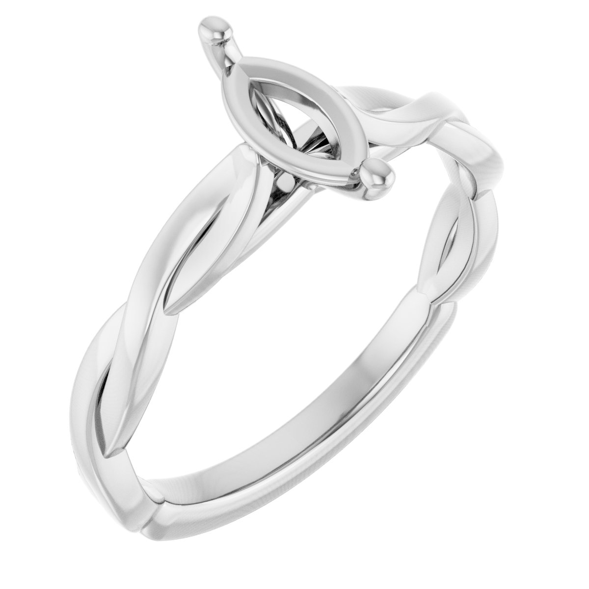 Infinity-Inspired Engagement Ring