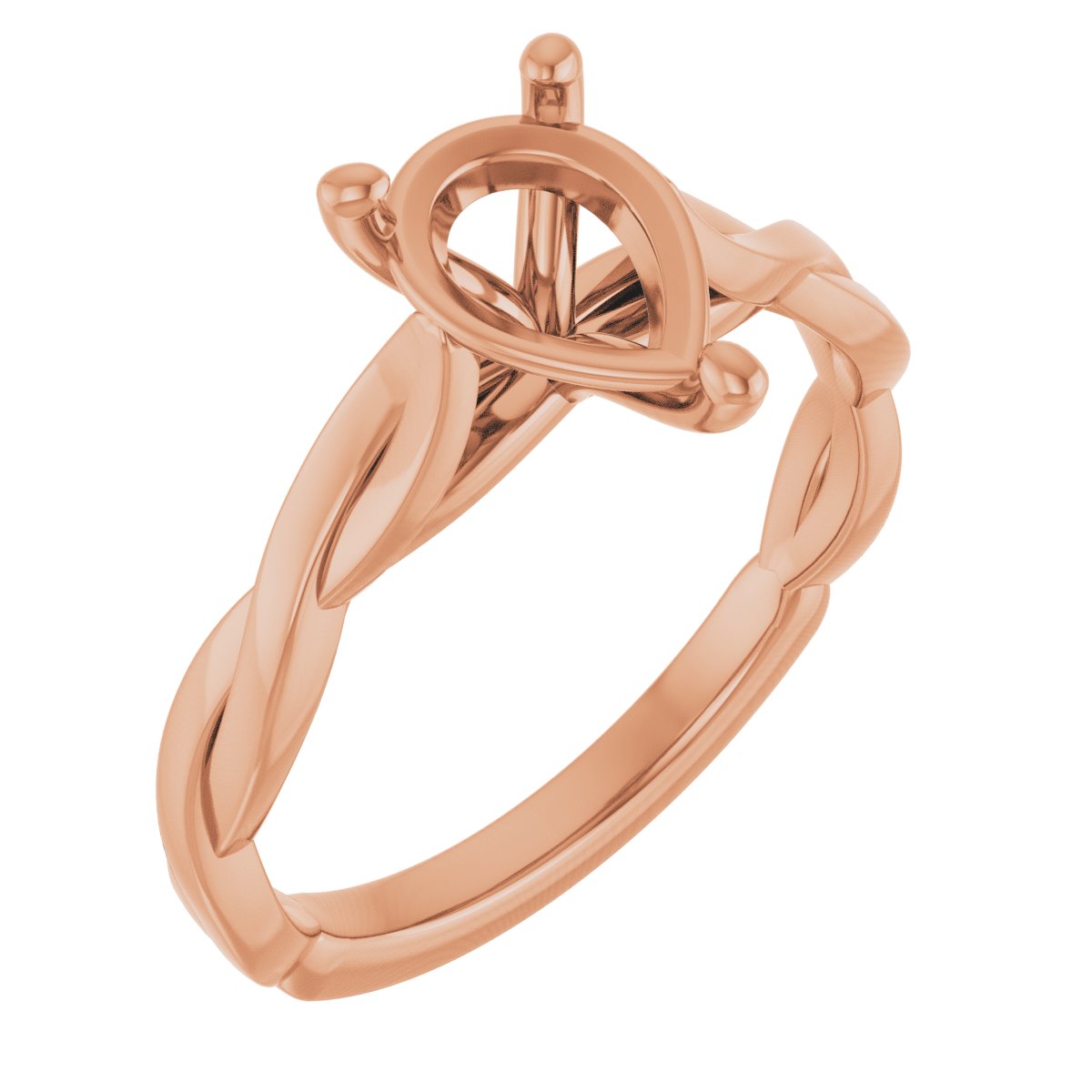 Infinity-Inspired Engagement Ring