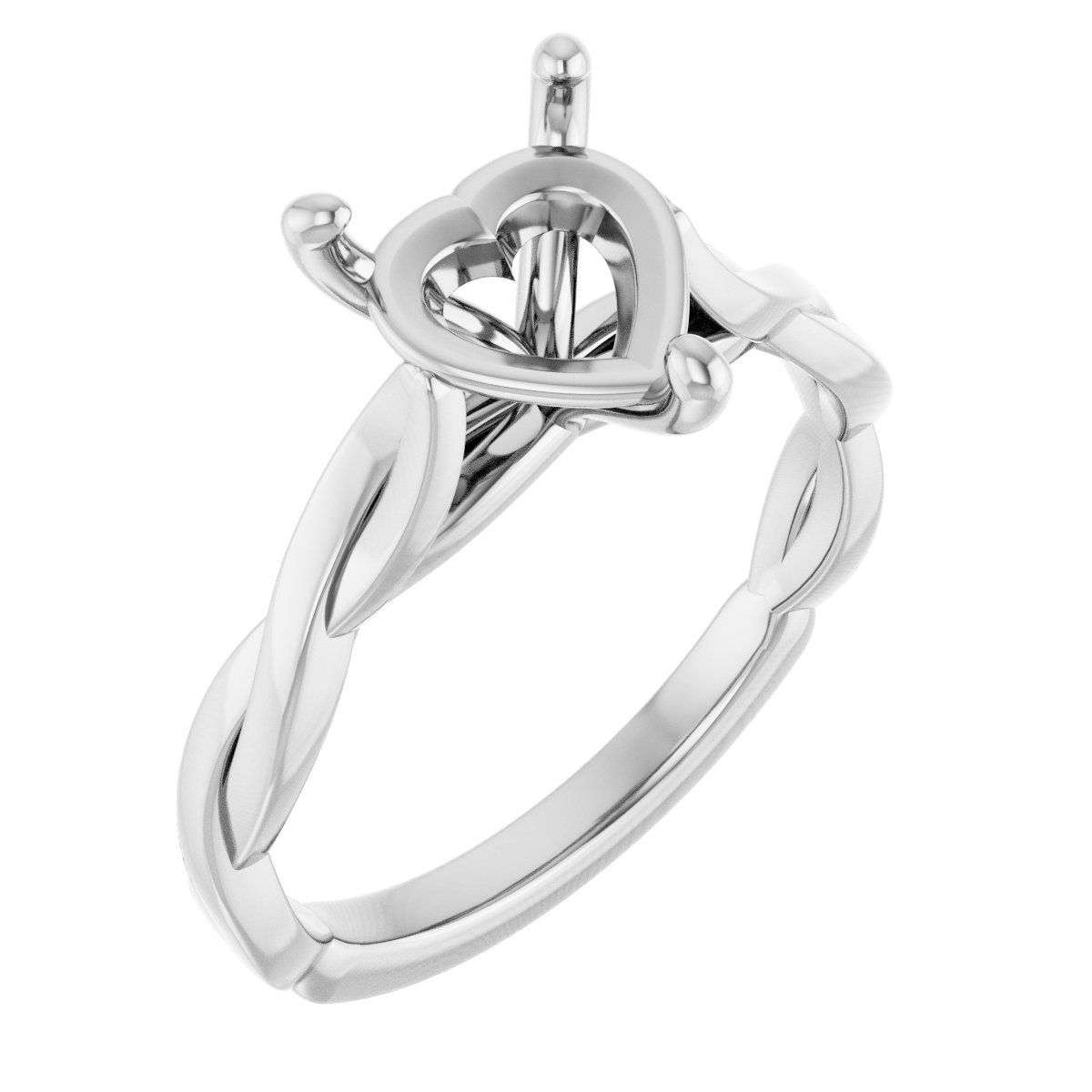 Infinity-Inspired Engagement Ring