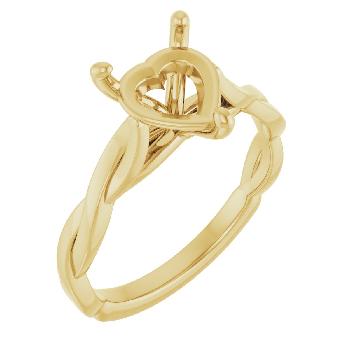 Infinity-Inspired Engagement Ring