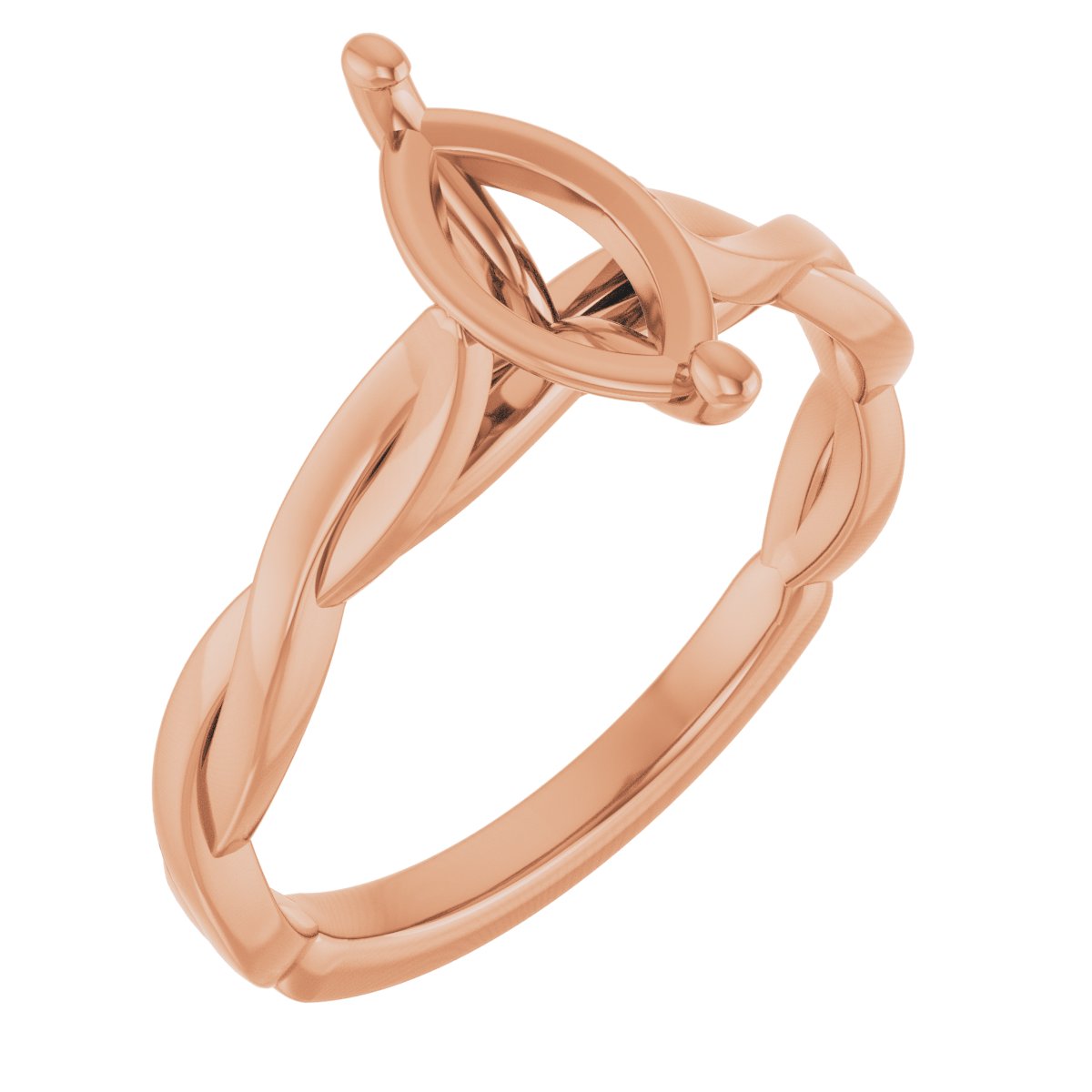 Infinity-Inspired Engagement Ring