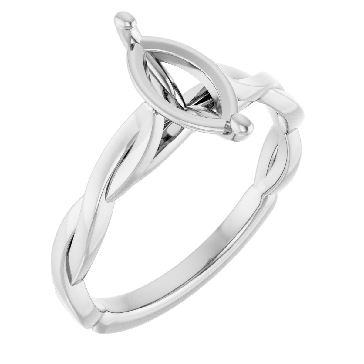 Infinity-Inspired Engagement Ring