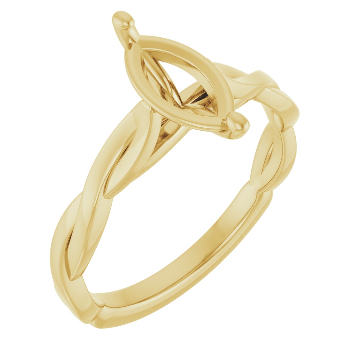 Infinity-Inspired Engagement Ring