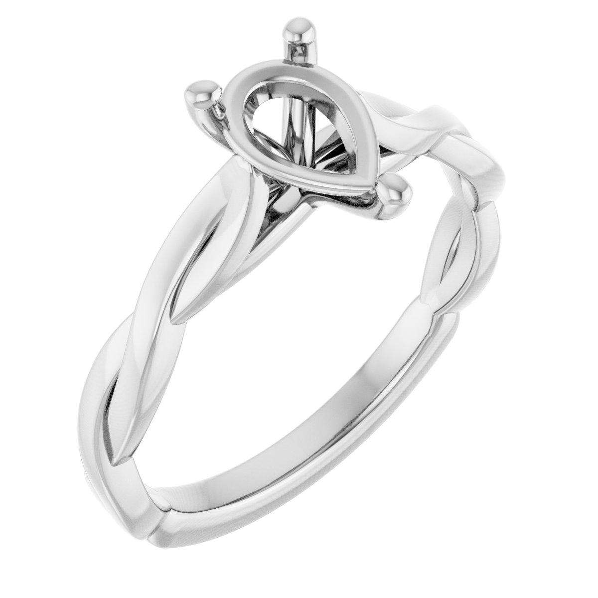 Infinity-Inspired Engagement Ring
