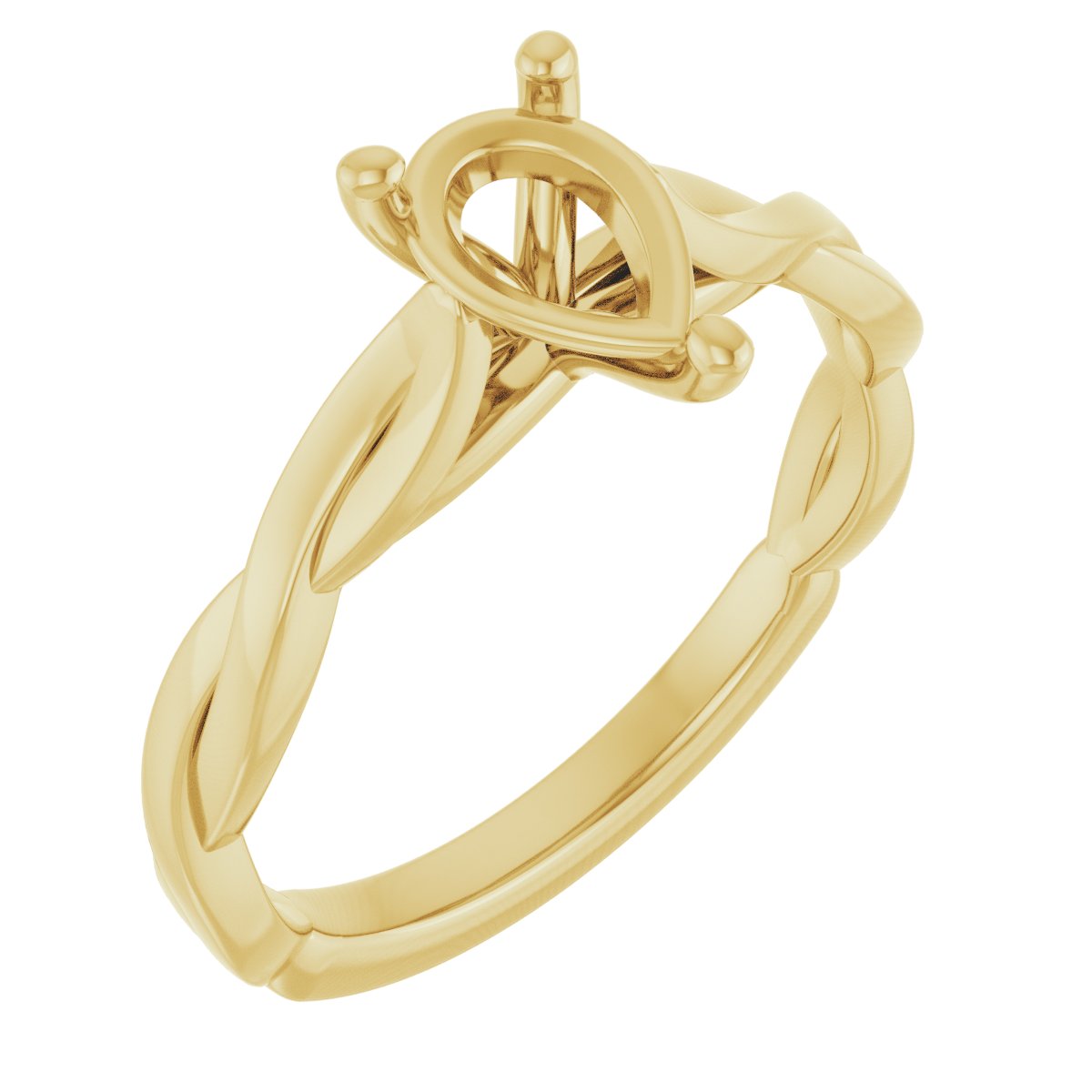 Infinity-Inspired Engagement Ring