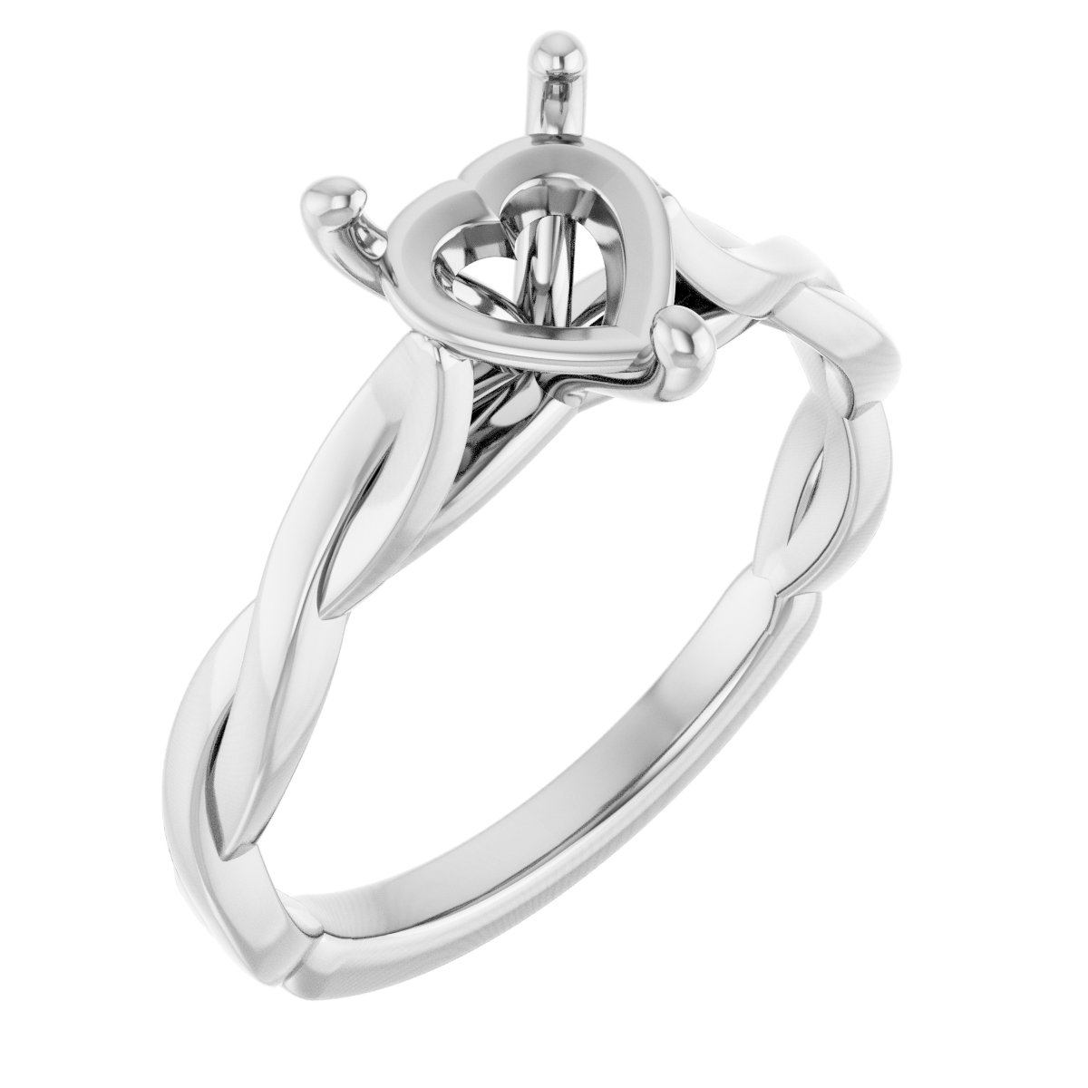 Infinity-Inspired Engagement Ring