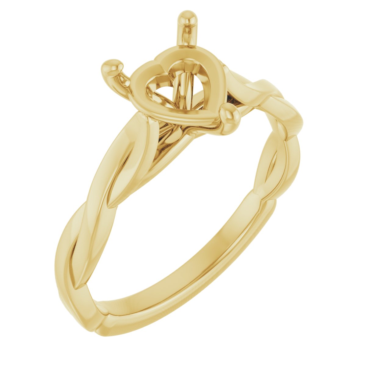 Infinity-Inspired Engagement Ring