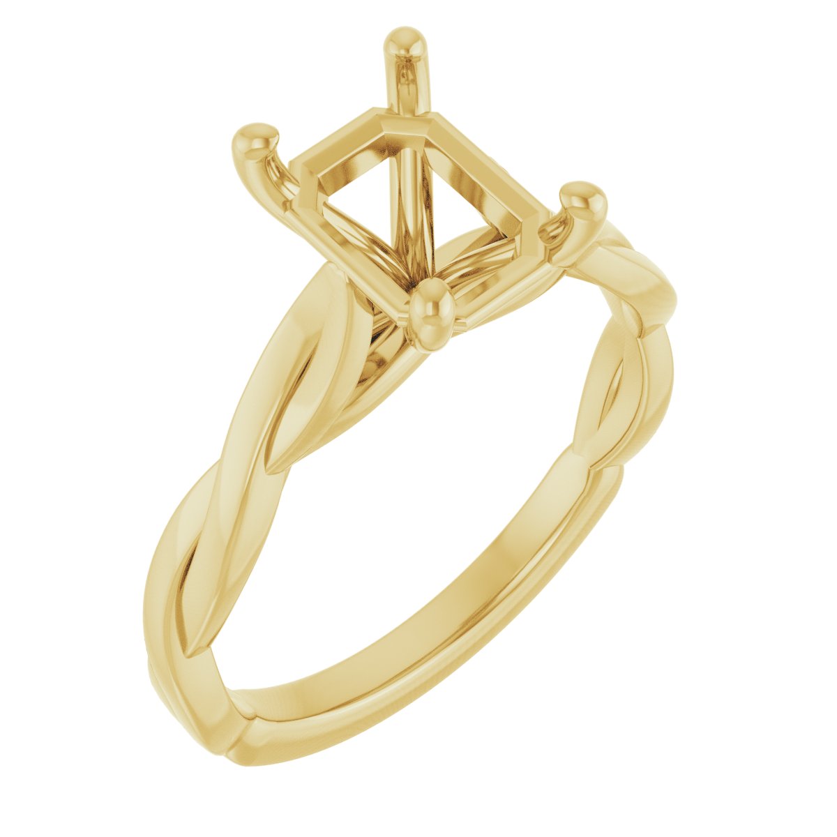 Infinity-Inspired Engagement Ring