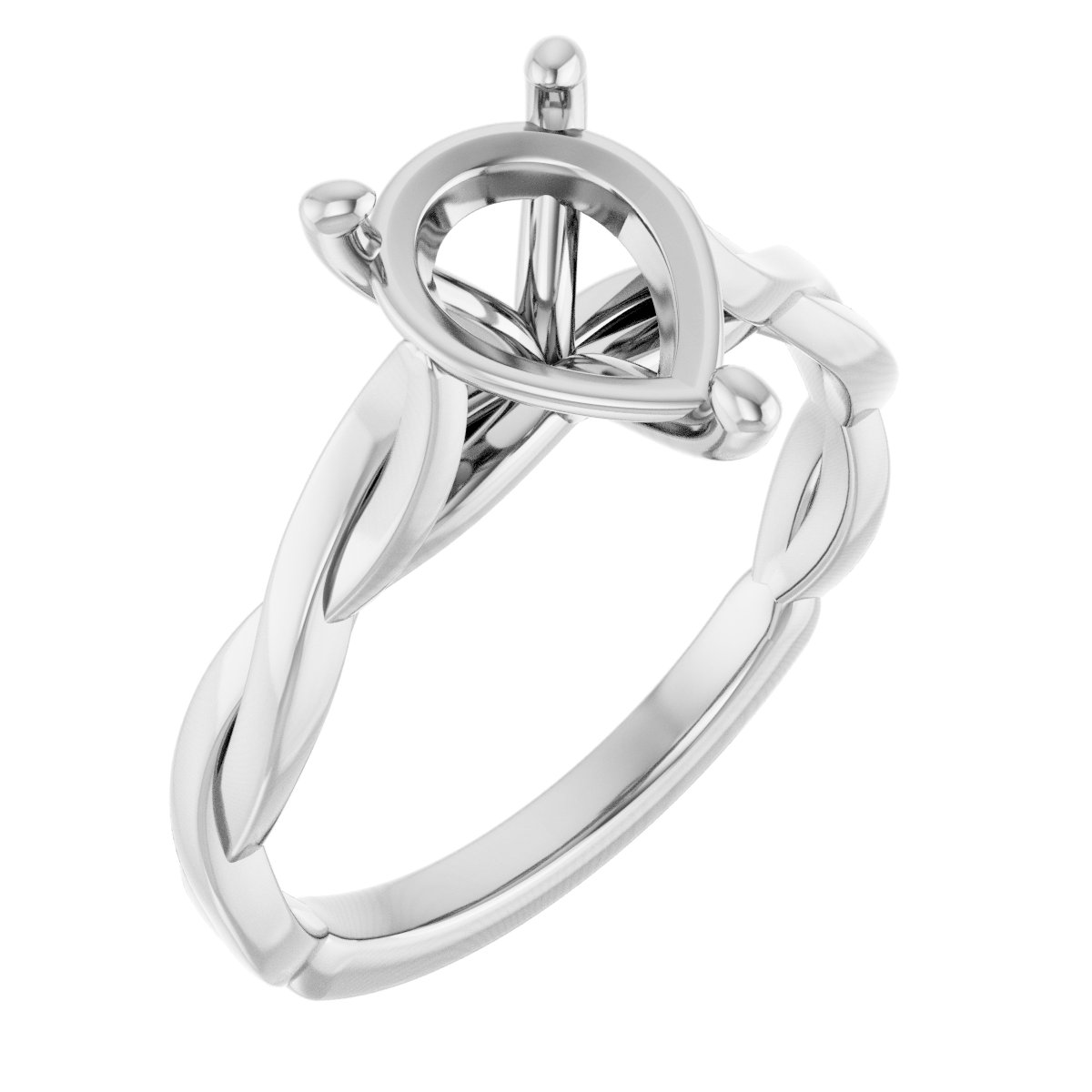 Infinity-Inspired Engagement Ring