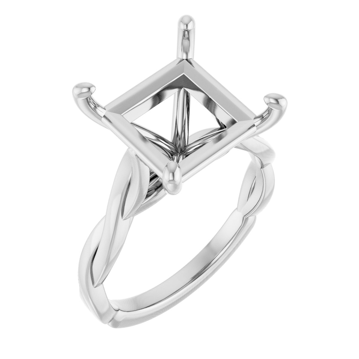 Infinity-Inspired Engagement Ring