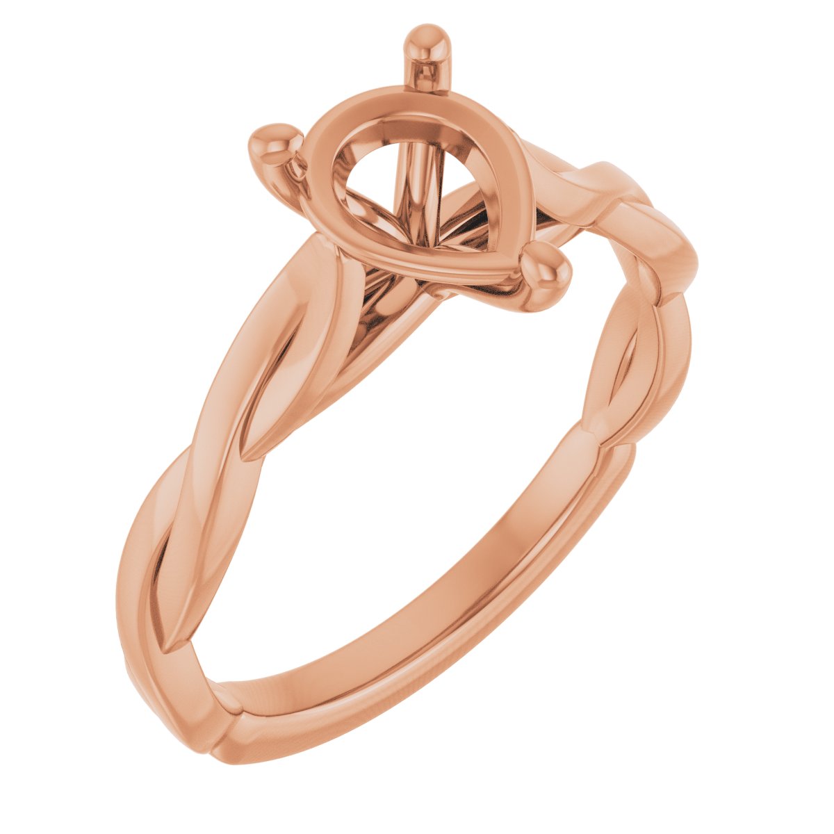 Infinity-Inspired Engagement Ring