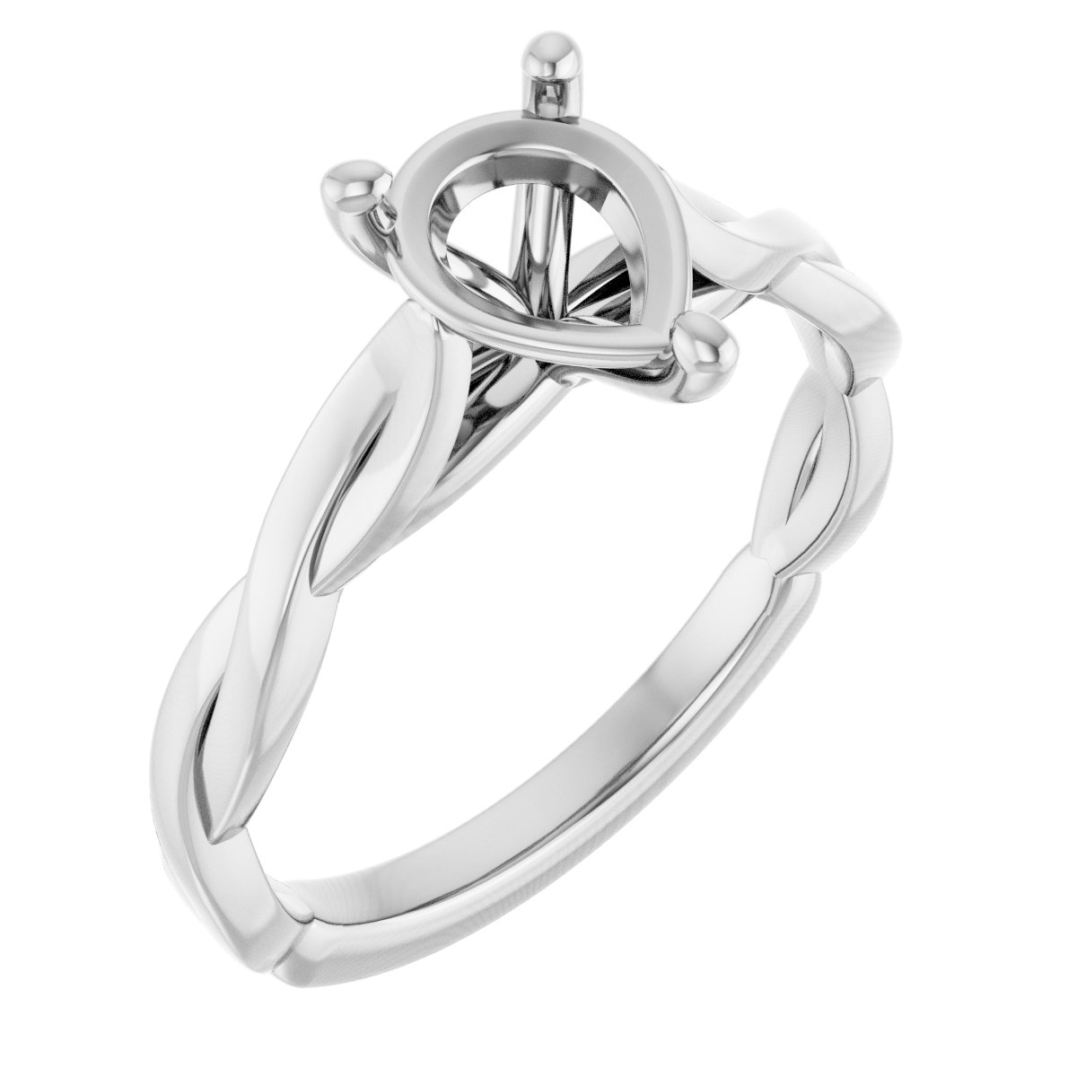 Infinity-Inspired Engagement Ring
