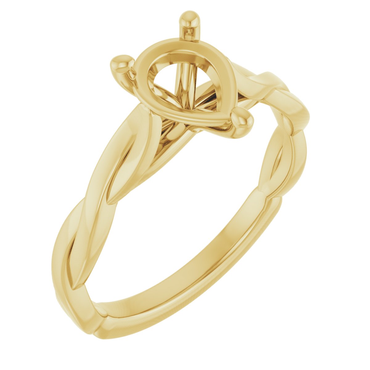Infinity-Inspired Engagement Ring