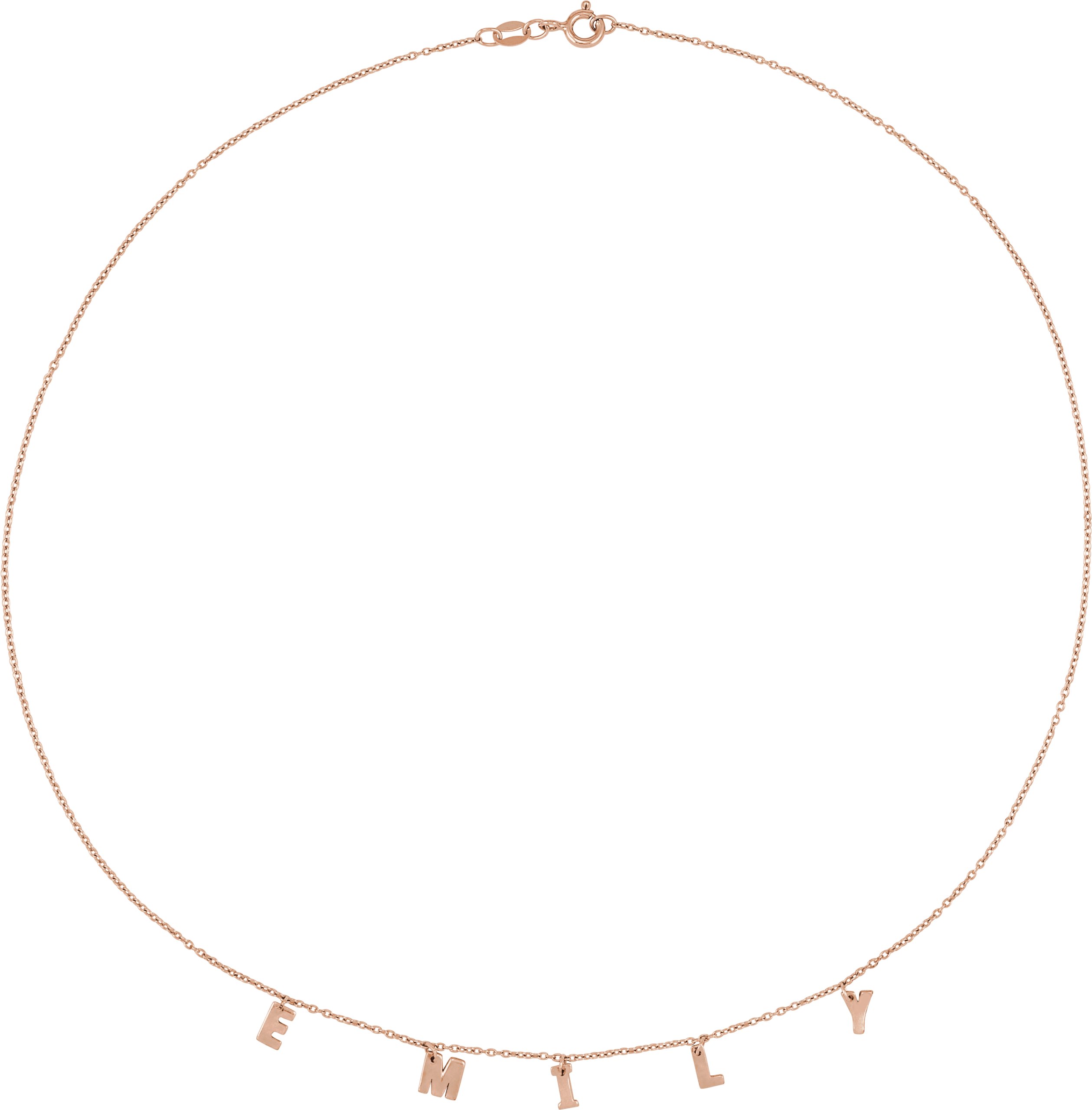 Initial Necklace