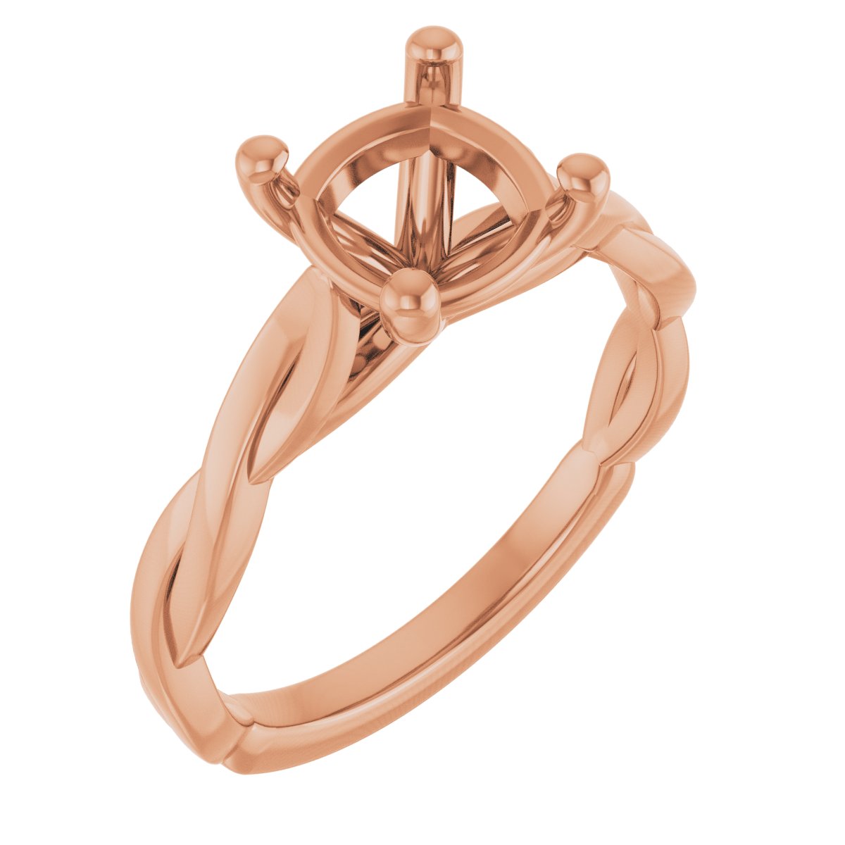 Infinity-Inspired Engagement Ring